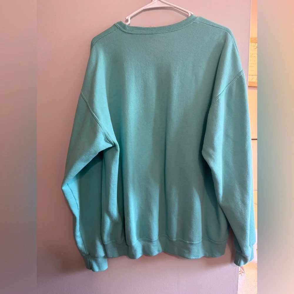 2/$15 Teal 'MAMA' Sweatshirt - Picture 4 of 4